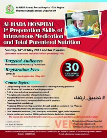 1st Preparation Skills of Intravenous Medication and Total Parenteral Nutrition