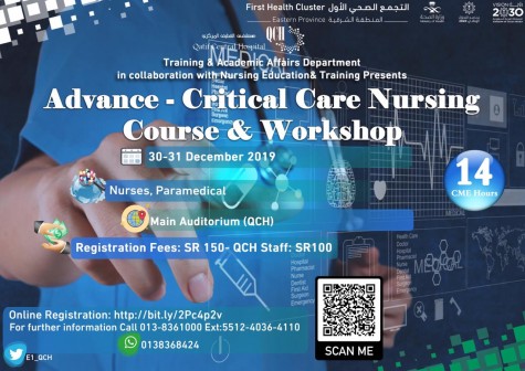 Advance  - Critical Care Nursing Course & Workshop