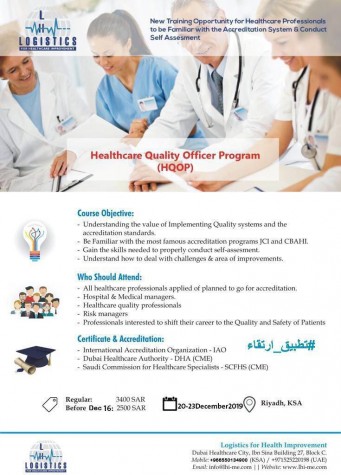 Healthcare Quality officer Program